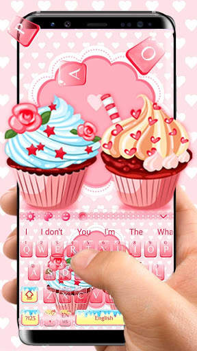 Cup Cake Keyboard screenshot 1