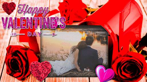 Valentine GIF Photo Frame screenshot 4
