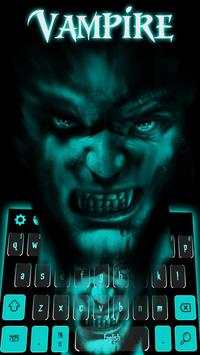 Bloody Vampire Horror Keyboard Theme स्क्रीनशॉट 3