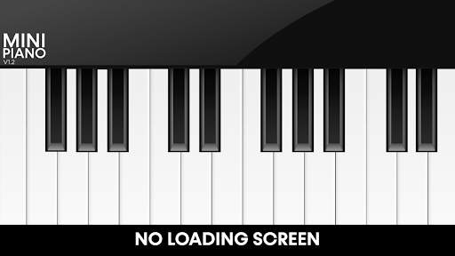 MINI Piano (4mb) - Ultra Portable स्क्रीनशॉट 1