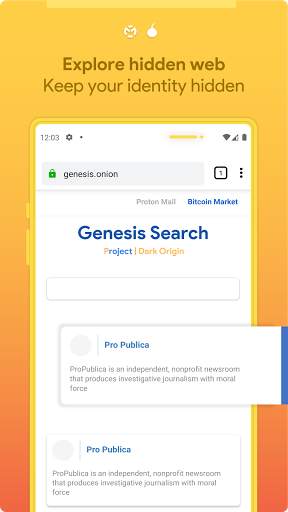 Genesis Browser | Private & Dark Web screenshot 3