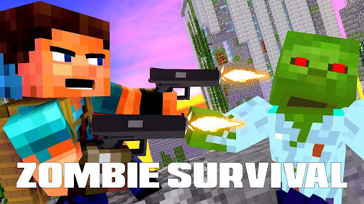 Zombie Survival 100 Days MCPE screenshot 1