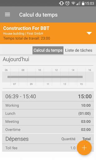 Mobile Worker - Timesheet screenshot 1