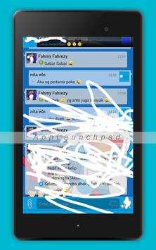 Tema dorae moon FOR BBM DUAL screenshot 1