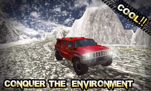 Snow SUV Driving Adventure screenshot 2