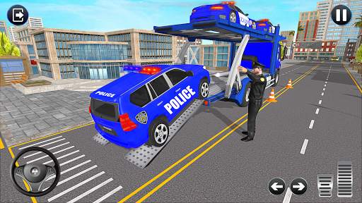Grand Police Transport Truck screenshot 3