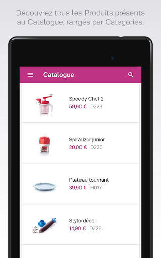 Catalogue Tupperware screenshot 2