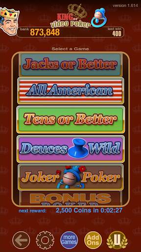 King Video Poker Multi Hand скриншот 6