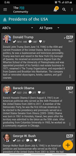 Personality Database: Real & Fictional People screenshot 7