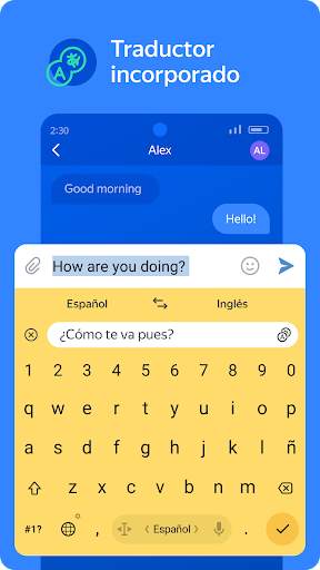 Teclado Yandex screenshot 6