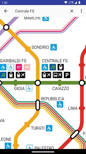 Milan Metro screenshot 3