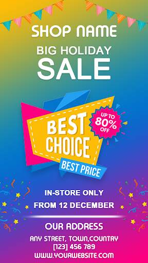 Poster Maker, Banner, Flyer, Ads, Card Designer скриншот 6