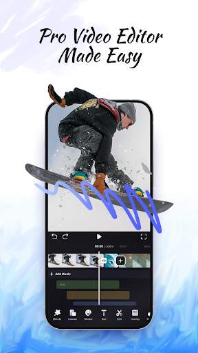 Editing videos app - Coolcut screenshot 1