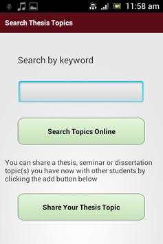 Writing Thesis screenshot 4