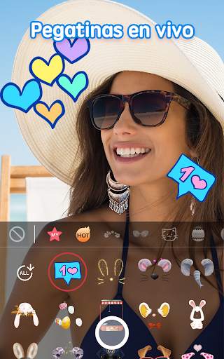Sweet Cam: sweet selfie cámara screenshot 1