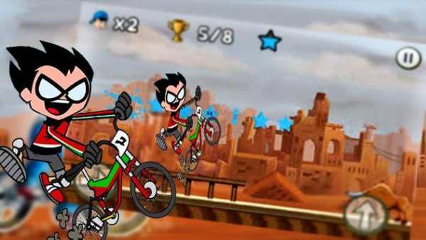 Teen Go Titans Bmx screenshot 2