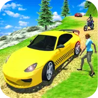 Crazy Taxi Game Off Road Taxi Simulator