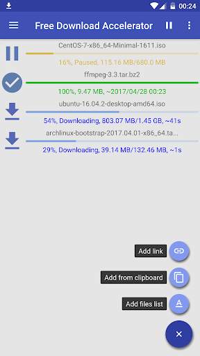 Download Manager Accelerator screenshot 3