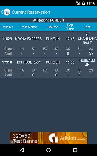 Indian Rail Train Status screenshot 22