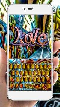 Flashy Street graffiti theme screenshot 1