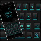 Black Blue Light Keyboard 10001004