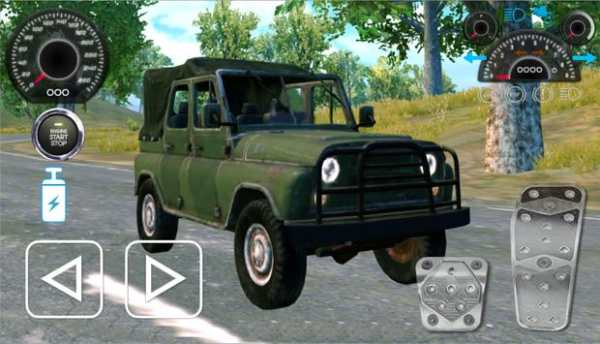 Old Uaz Jeep Driving Simulator screenshot 3