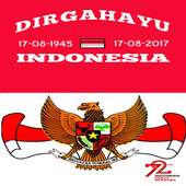 Photo Frame Independence Day Dirgahayu NKRI logo