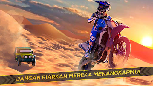 Real Sepeda Motor Cross: Balap screenshot 4
