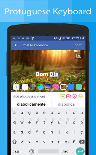 Portuguese Keyboard and Translator screenshot 11
