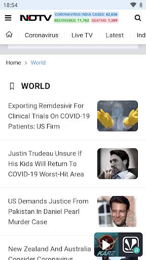 NDTV Lite - News from India and the World screenshot 5