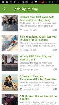 Sports training screenshot 2