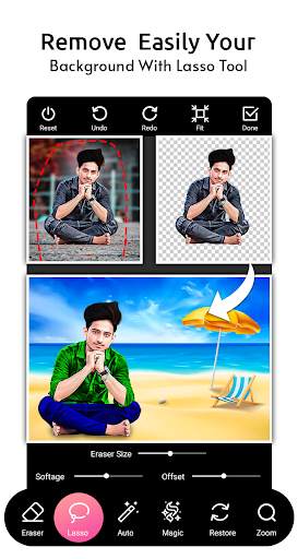 Beach Photo Editor screenshot 2