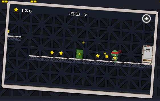 Turtle Running Ninja screenshot 5