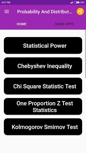 Probability And Distributions Formulas скриншот 2