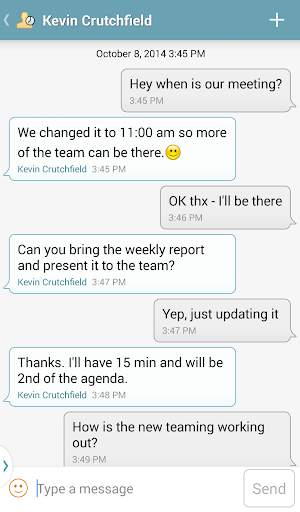 Micro Focus Messenger 2 تصوير الشاشة