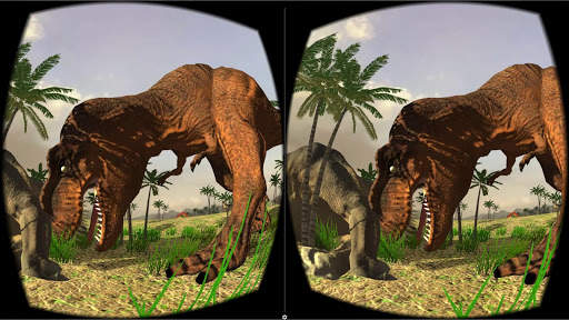 Dinosaurs VR Cardboard Jurassic World screenshot 1