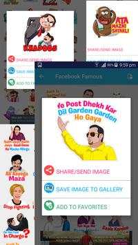 Desi Talking Stickers for all Messengers screenshot 3