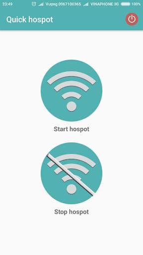 Quick Wi-Fi Hotspot screenshot 1