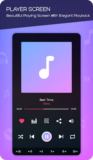 Music Player - Mp3 Audio Player, Music Equalizer screenshot 2