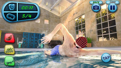 Swimming Pool Water Race Game screenshot 6