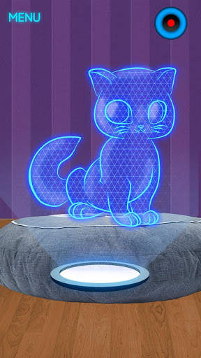 Hologram Kitten 3D Simulator screenshot 3