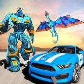 US Police Transform Robot Car Flying Fire Dragon 1.0.2