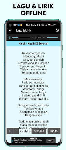 Lagu Lirik OST Dari Jendela SMP SMA Offline screenshot 8