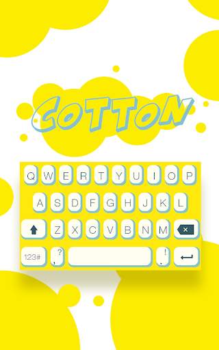 Cotton Keyboard Theme screenshot 2