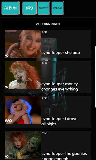Cyndi Lauper full album video screenshot 2