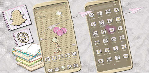 Paper Plane Launcher Theme screenshot 8