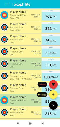 Archery Ocean : Toxophilite Scoring Elite 1 تصوير الشاشة