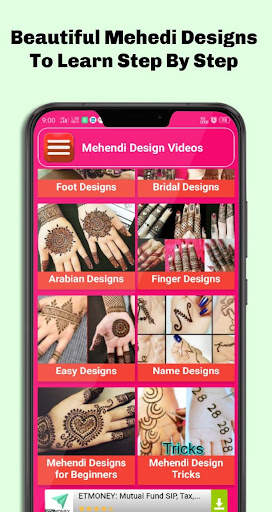 All Mehendi Designs Videos 2020 - Mehendi App 2 تصوير الشاشة