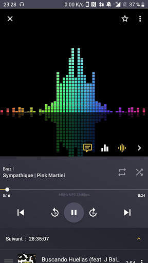SublimBeats Music Player screenshot 2