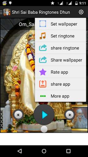 Sai Baba Ringtones dhun arti screenshot 4